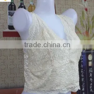 Nude Full Lace Camisole,sexy Lace Lady Camisole for Nighty Wear thumbnail-2