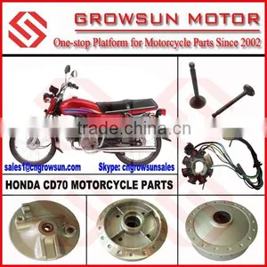 Hon. CD70 Motorcycle Parts Valves, Magneto Coil. Wheel Hub, Hub Cover thumbnail-1