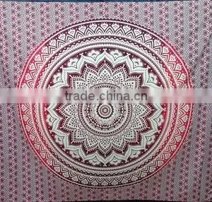 Mandala Printed Tapestry Custom Bed Sheets thumbnail-6