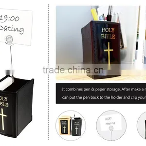 2015 Best Sale Plastic Pen Holder, Desktop Pen Holder, Personalized Pen Holder thumbnail-6