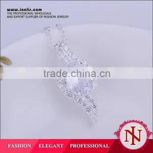 Trendy Hot Wholesale Big Stone Pendant Jewelry LKNSPCP297 thumbnail-1