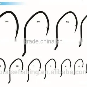 White Nickle High Carbon Steel PR-8832 CAT FISH Wholesale Fishing Hook thumbnail-1