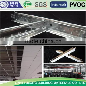 Good Quality t Grid/ t Bar for Gypsum Ceiling/mineralfiber Ceiling thumbnail-1