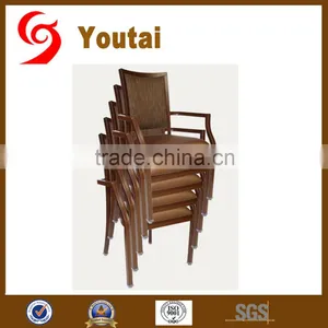 Water Proof Commercial Armrest 5 Star Hotel Dining Chair thumbnail-6
