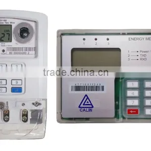 Single Phase STS Split Keypad Prepaid Energy Meter(wireless RF Communication) thumbnail-1
