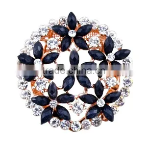 Korean New Style Environmental Copper Colourful Opal Microscope Technology Lady's Brooch Manufacturer's Wholesales thumbnail-3
