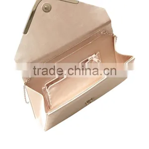 Personlized Womens Luxy Leather Envelope Clutch Bag thumbnail-3