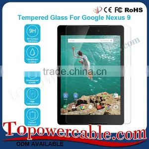 9H Hardnss Tablet Tempered Glass Screen Film Protector For Google Nexus 9 thumbnail-2