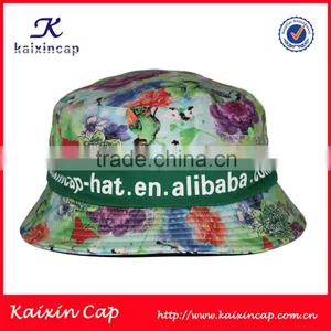 Charming Wholesale Leather Flower Bucket Hat thumbnail-1