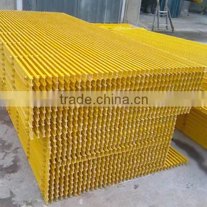 Anti-slip Polished(smooth) Surface FRP Grating,china Manufacture,FRP Grating Manufacture,platform,walkway,cat Walk,cell,cover thumbnail-3