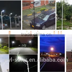 Waterproof and Rustproof 9W All in One Integrated Solar Led Street Light . thumbnail-5