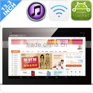 Factory 13.3 Inch Charge Laptop Battery Without Charger Quad Core Advertising TV Android Tablet PC thumbnail-1