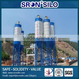 Concrete Batching Plant Used SRON Powder Storage Silo thumbnail-1
