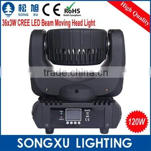 36*3w Factory Price Rgbw Moving Head Led Beam for Stage Used thumbnail-3