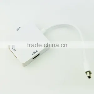 Wholesale Mini dp to Hdmi Vga Dvi Converter With High Speed Data Transmission thumbnail-5