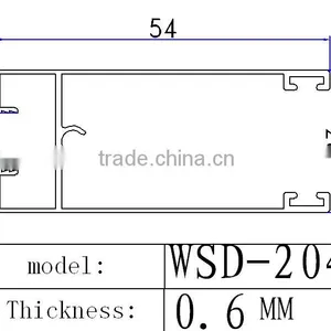 Aluminum Profile Sliding Door and Window WSD Series Popular in Philippines thumbnail-1
