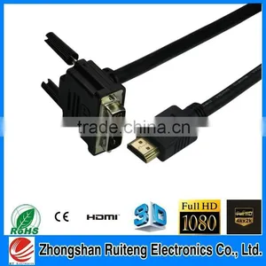 New Style Colorful Hdmi to Dvi Audio Adapter With 3.5mm Audio thumbnail-1
