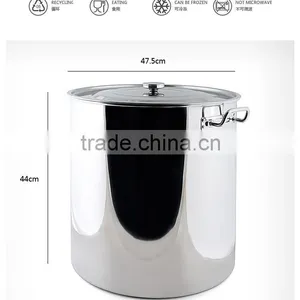 Large Metal Stainless Steel Restaurant Catering Cooking Pots thumbnail-1