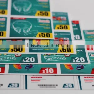 Prepaid Voucher Card Printing for Telecom Use and Game Use thumbnail-5