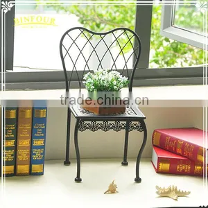 Cheap Chair Display Rack and Metal Flower Planter Stand thumbnail-1