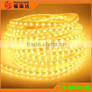 Festalight High Voltage Brightness SMD3528 5050 220v Rgb Good Heat Resistant Multicolor Flexible Black 110 Volt Led Light Strip thumbnail-2