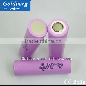 100% Original Samsung INR18650-30Q Battery,18650 3.7V 3000mah High Power Battery ,Samsung Rechargeable Ecigmod 18650 30Q Battery thumbnail-2