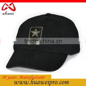 China Headwear Oem Adjustable Fitted Military Hats For Men Flat Top Snapback Cotton Caps For Man thumbnail-5
