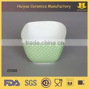 Ceramic Square Cake Bowl, Cake Cup, Color Cake Mould thumbnail-3