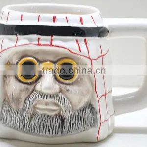 Saudi Arabia Ceramic Souvenir Handpainting Mugs thumbnail-2