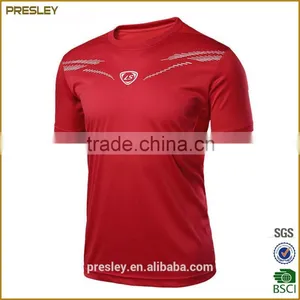 100% Polyester Cool MAX T Shirt Sports Running Athletic and Breathable and Dry Fit Running T Shirts thumbnail-2