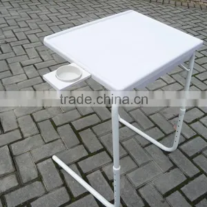 Cheap Price and Good Quality New Design Cup Holder Folding Computer Table thumbnail-2