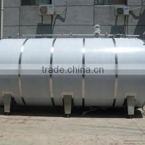 20T Horizontal Type Stainless Steel Milk Storage Tank With Insulation thumbnail-5