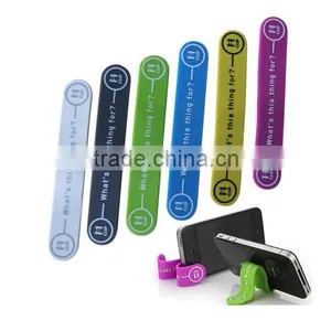 Portable Strong Magnetic Smart Phone Stand Cable Organizer Silicone Memo Clip Quality Choice Most Popular thumbnail-6