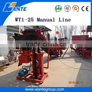High Quality WT1-25 Soil Clay Interlocking Bricks Making Machine Production Line From Linyi Wante Machinery thumbnail-6