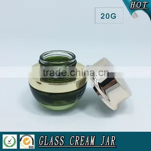 20G Colored Glass Jar for Eyecream thumbnail-3