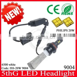 For Toyota Noah 9004 Socket Led Headlight, New Car Fanless Headlight 6500k White thumbnail-1
