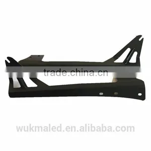 For Jeep Wrangler TJ JK Upper Windshield 50" LED Light Bar Mounting Brackets thumbnail-2