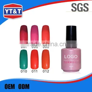 Well-Known Chinese Factory Private Label Thermal Gel Color Changeable Nail Polish thumbnail-1