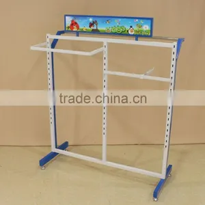 Metal Multi-purpose Rack Hanging Clothing Display Racks Display Stand thumbnail-2