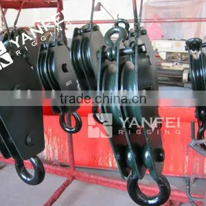Pulley Snatch Block With Double Sheeves thumbnail-1