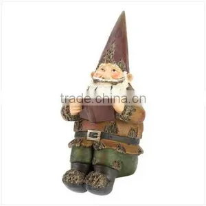Polyresin Book Smart Gnome Figurine thumbnail-1