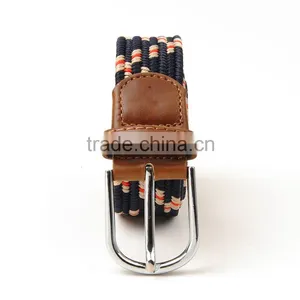 2016 Newest Top Sell Colorful Decorative Webbing Elastic Strench Belt for Men and Women thumbnail-1
