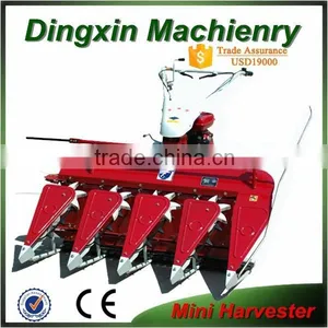 Mini Self-walking 4 Lines Diesel Hay Harvester thumbnail-2