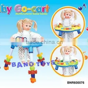 Novelty Baby Go-cart With Doll BNR600076 thumbnail-1