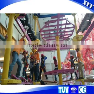 Exciting and Cheap Ropes Course Equipment, Kids Obstacle Course Equipment thumbnail-1