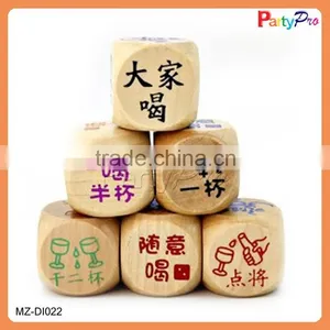 2015 Hot Sale Promotion China Supplier Sex Toys Gay Porn Dice Custom Printed Dice Wooden Dice thumbnail-1