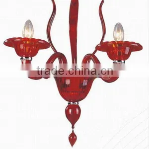 2014 Modern Lighting Red Glass Wall Lamps/wall Sconces With CE thumbnail-1