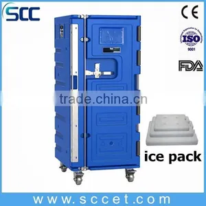 Rotomolded Plastic Insulated Cabinet for Frozen Food Storage and Transport thumbnail-1