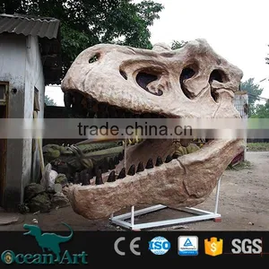 OAV3095 Life Size Dinosaur Fossil Head thumbnail-2