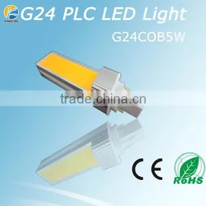 G24 5W COB LED LAMP/LIGHT White Color or Warm Color thumbnail-1